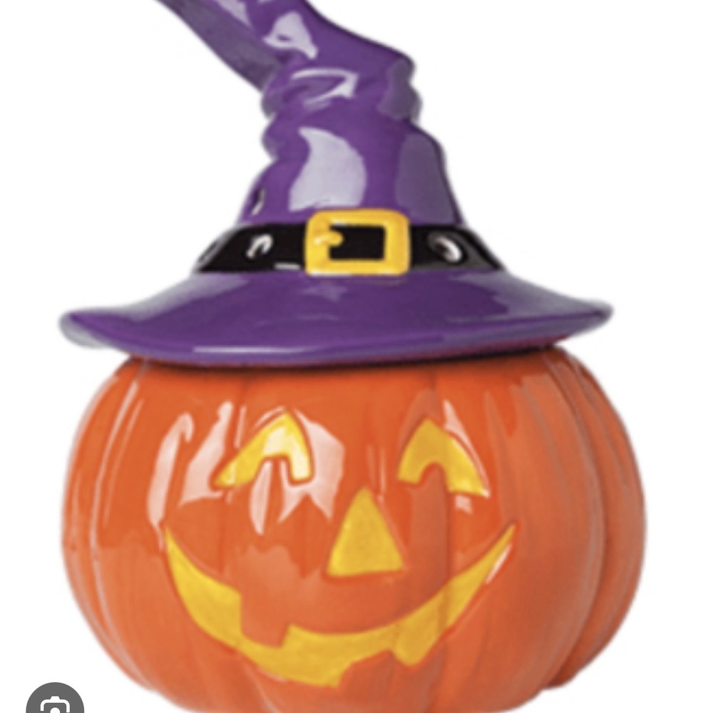 Scentsy Bewitched Pumpkin Witch Hat Halloween Wax Warmer New In Box